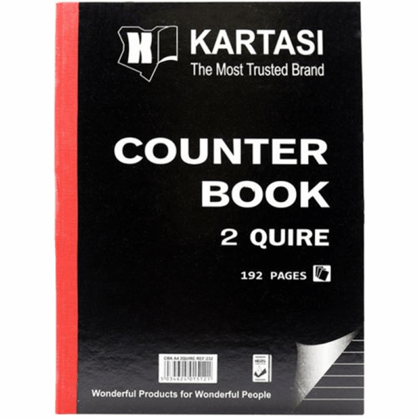 2 QUIRE COUNTER BOOK