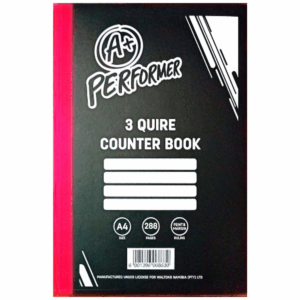 3 QUIRE COUNTER BOOK