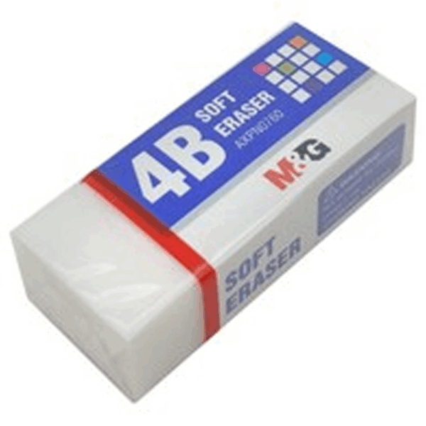4B SOFT ERASER - AXPNO0759 - Image 2