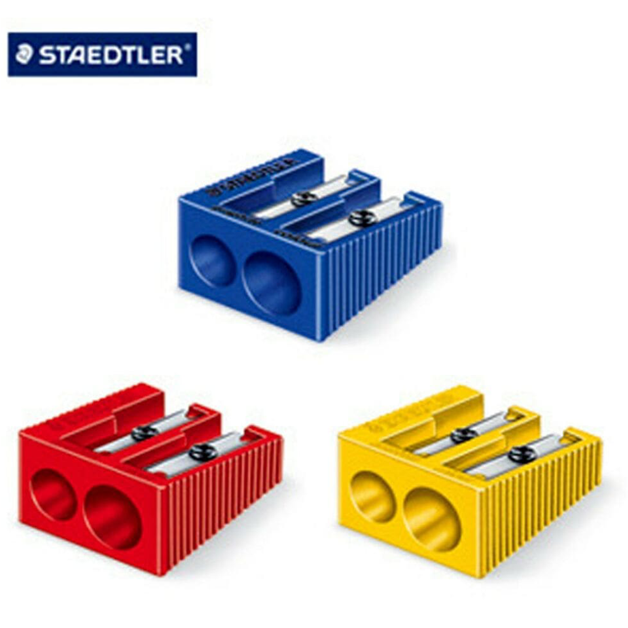 Staedtler Double-hole Plastic sharpener 510-60