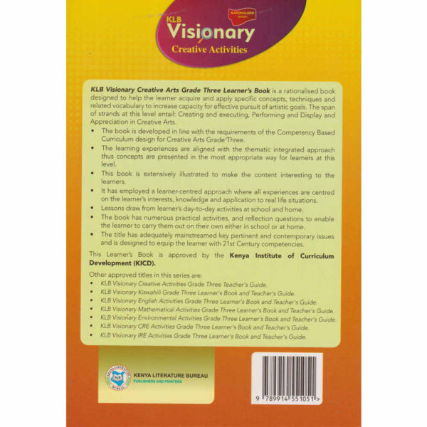 KLB Visionary Creative Activities GD3 (Rtd) - Image 2