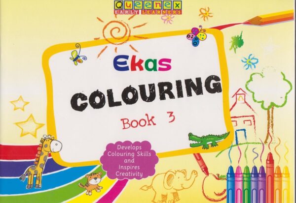 Queenex Ekas Colouring Book 3