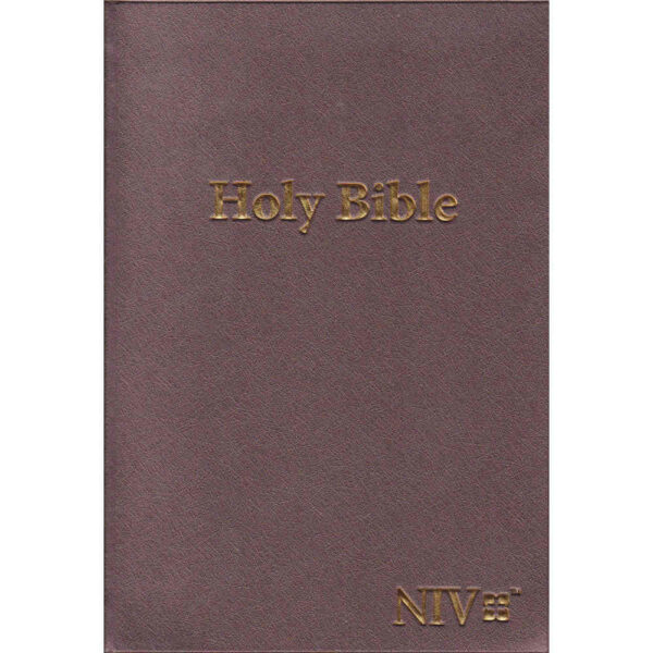 NIV Standard Pearl Vinyl Bible (Brown) – 9781623371548