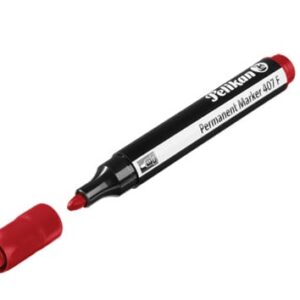 Pkn Permanent Marker Red Round 711