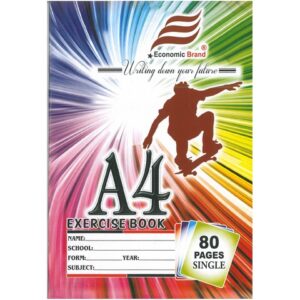 80 Pages Single Ruled A4 Economic