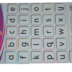 Queenex Letter Sounds a-z Chart (Plain)
