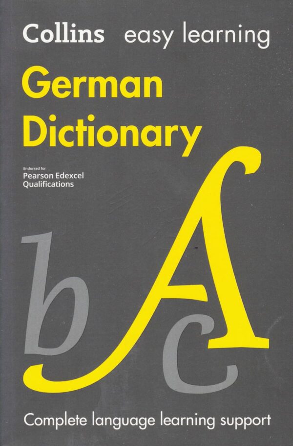 Collins Easy Learning German Dictionary Abc