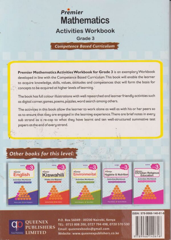 Queenex Premier Mathematics Wkbk GD3 - Image 2