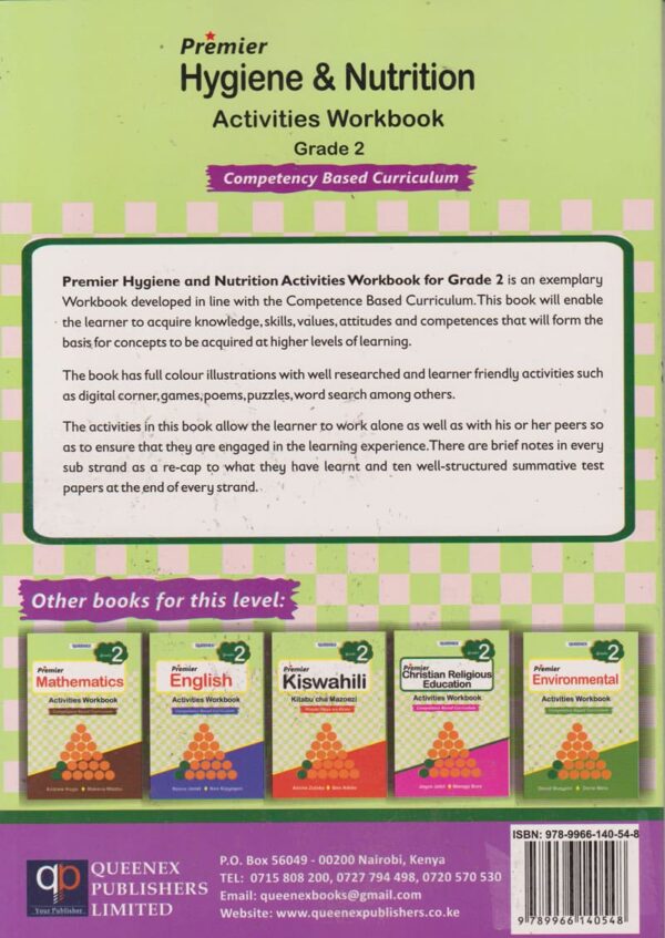 Queenex Premier Hygiene and Nutrition Wkbk GD2 - Image 2