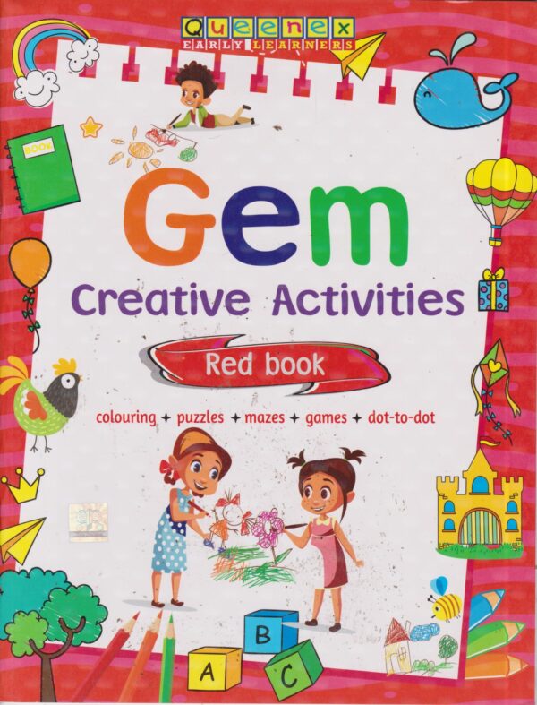 Queenex Gem creative activities Red book