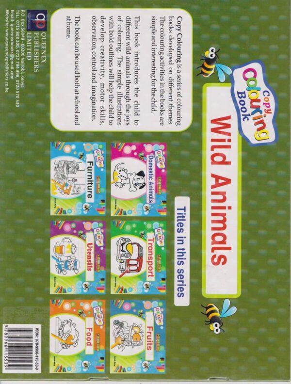 Queenex Early Learners Wild Animals - Image 2