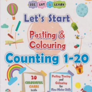 Queenex: Let's Start Pasting & Colour Count 1-20
