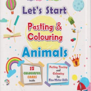 Queenex Early Learners Pasting & Col Animals
