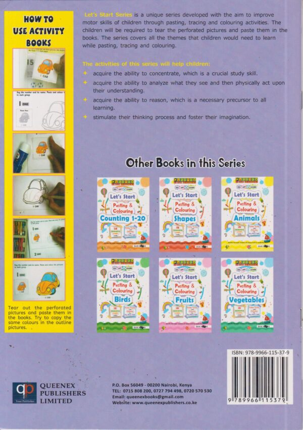 Queenex: Let's Start Pasting & Colouring Alphabet - Image 2