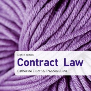 Elliott & Quinn's Contract Law 12ED (Pearson)