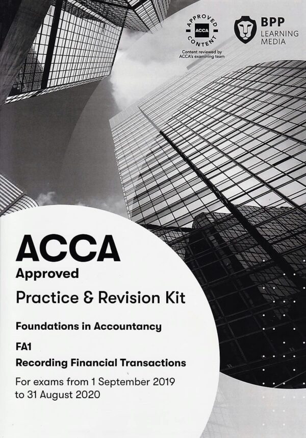 BPP ACCA Practice & Rev Kit FA1 Sep 2023 to August 2024