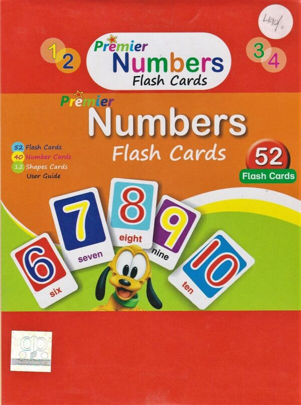 Queenex Premier Numbers Flash Cards
