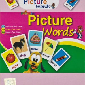 Queenex Premier Picture Words Flash Cards