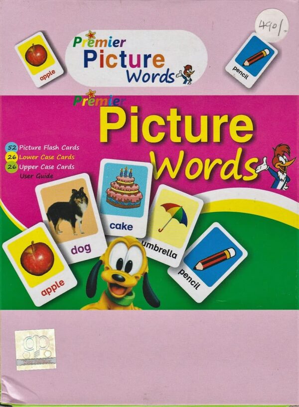 Queenex Premier Picture Words Flash Cards