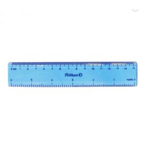 Pkn Plastic Ruler 15cm 590001 (Blue)