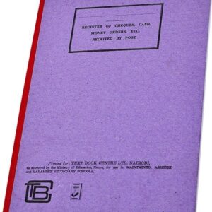 Register of Bank Transfer, Cash, Cheque ,Mobile Money