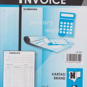 Invoice Book A5 Ref561 Ord