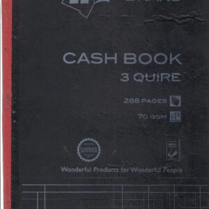 Cash Book A4 3 Quire Ref213