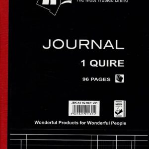 Journal Book A4 1 Quire Ref221