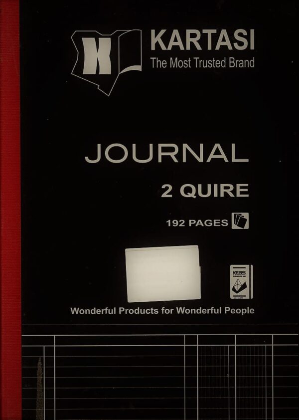 Journal Book A4 2 Quire Ref222