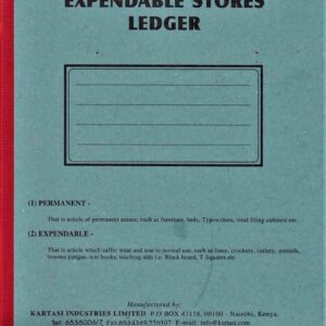Permanent Stores Ledger S2 4 Quire