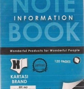 Note Book 120pgs Ref463