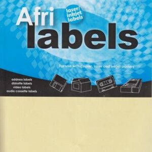 Afri Laser Labels K010-25