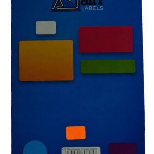 Afri Label coloured – Flourescent K11 Orange