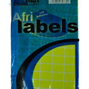 Afri Label coloured – Flourescent K11 Yellow