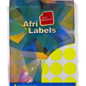 Afri Label coloured – Flourescent K09 Yellow