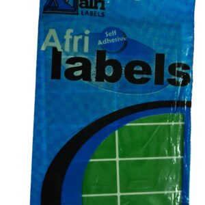 Afri Label coloured – Flourescent K22 Green