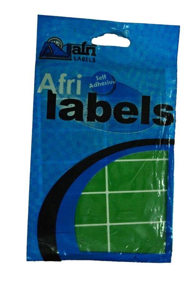 Afri Label coloured – Flourescent K22 Green
