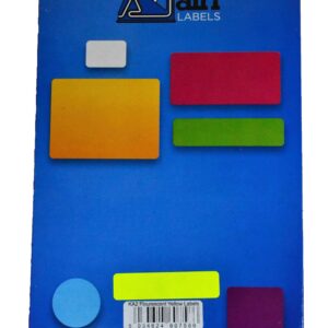 Afri Label coloured – Flourescent KA2 Yellow