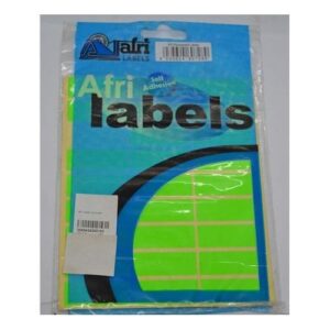 Afri Label coloured – Flourescent K5 Green