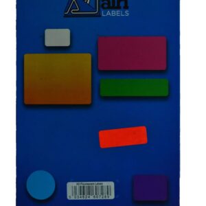 Afri Label coloured – Flourescent K5 Red