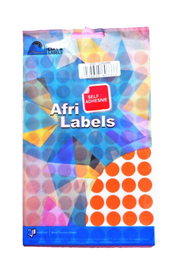 Afri Label coloured – Ordinary K05 Orange