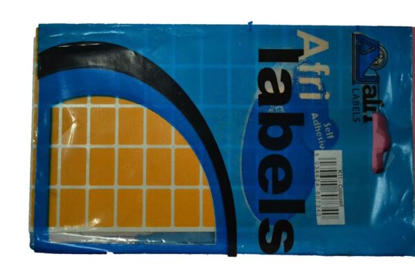 Afri Label coloured – Ordinary K11 Orange
