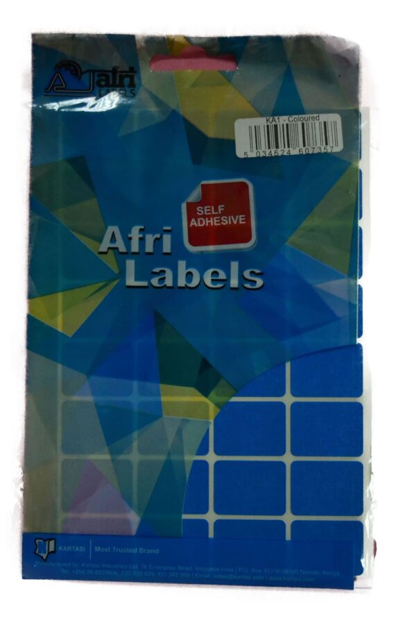 Afri Label coloured – Ordinary KA1 Blue