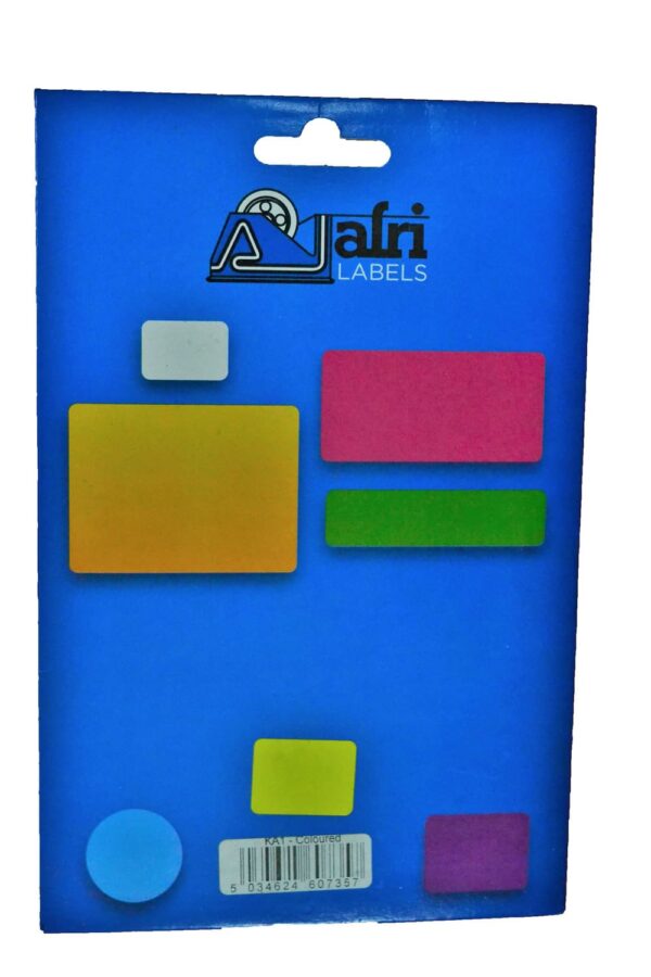 Afri Label coloured – Ordinary KA1 Yellow