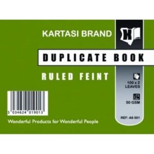 Duplicate Book A6 Ref501