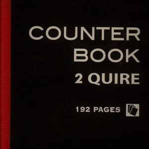 Counter Book 2 Quire 1/2 size Ref237