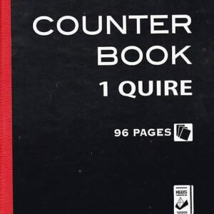 Counter Book 1 Quire 1/2 size Ref236