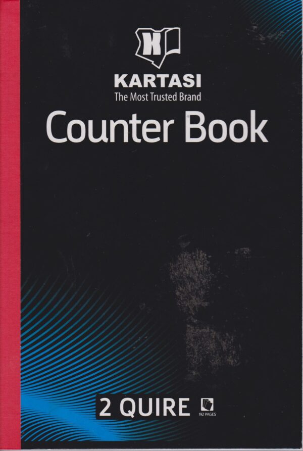 Counter Book A4 2 Quire Ref232