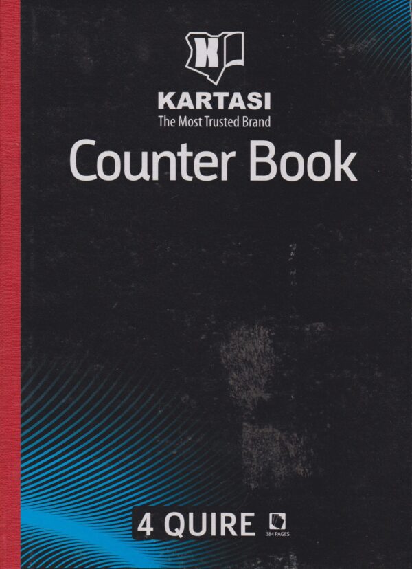 Counter Book A4 4 Quire Ref234