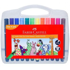 FC Pen Fibre Tip Jumbo Markers 12s 559412